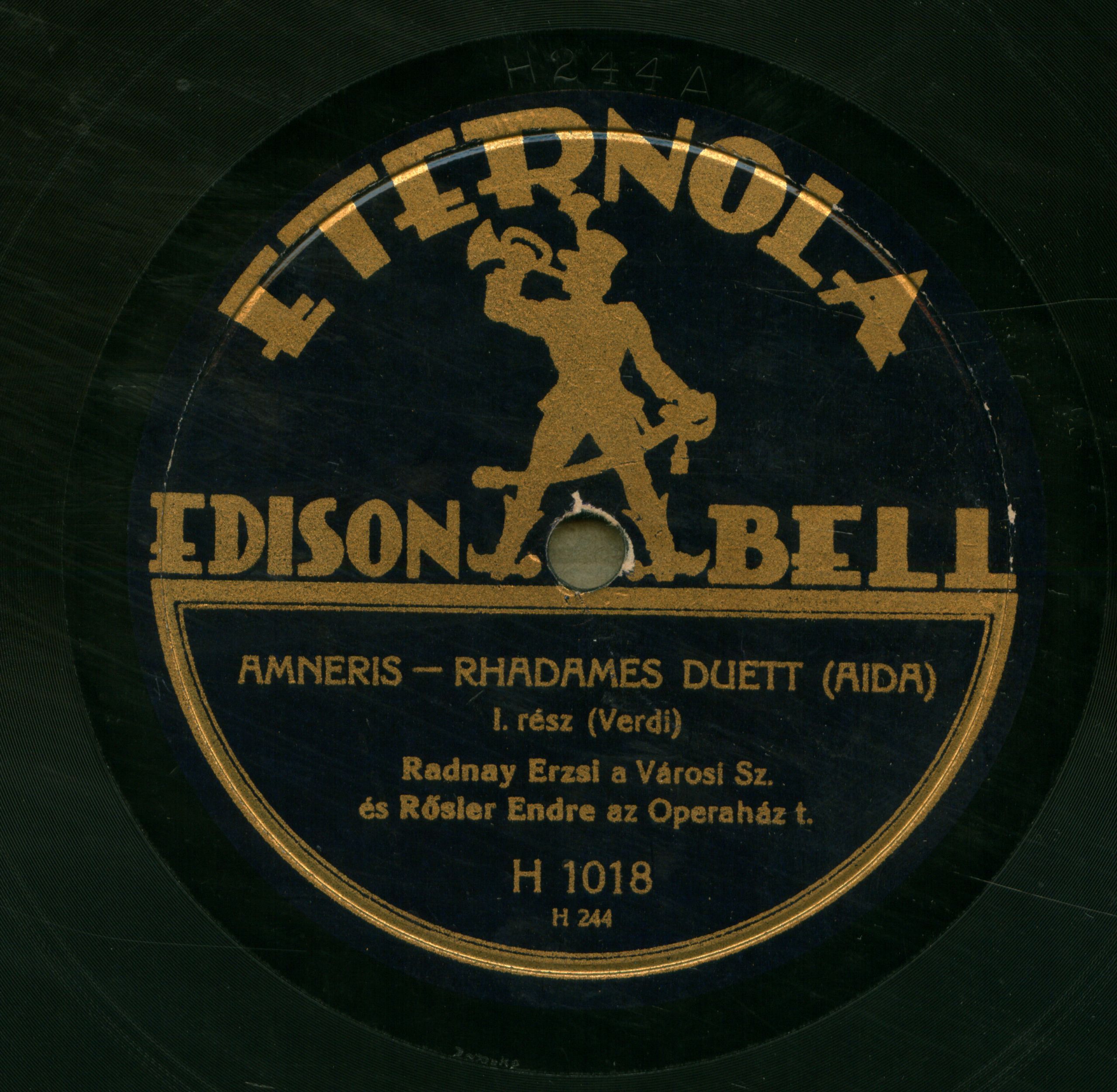 Amneris-Rhadames duett (Aida) I.-II. rész